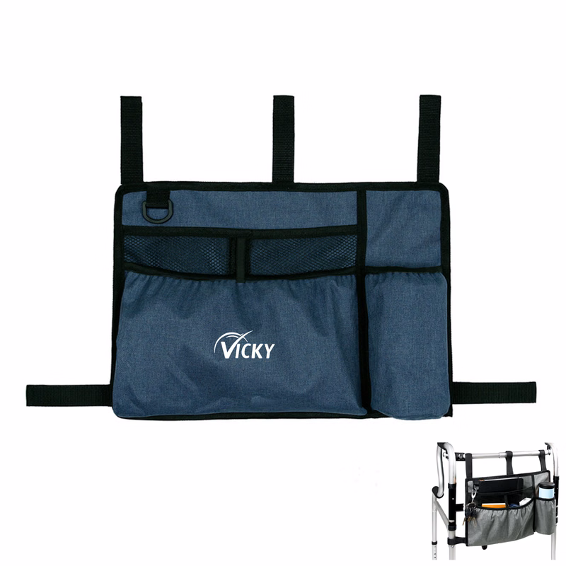 Multi-Pocket Walker Bag with Cup Holder