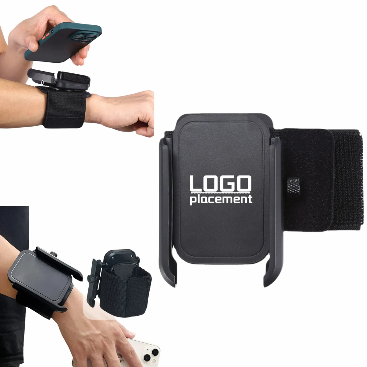 Wrist Phone Holder: Rotatable, For Delivery Running Unisex S 1