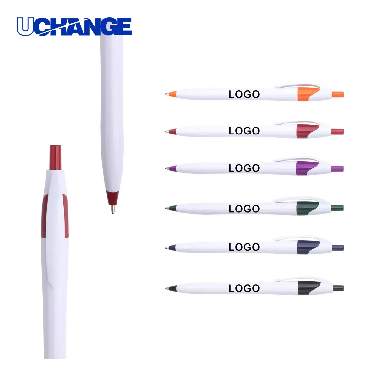 Standard Ballpoint Pens for Office & Bulk Promotions, custom pen with logo imprint 1