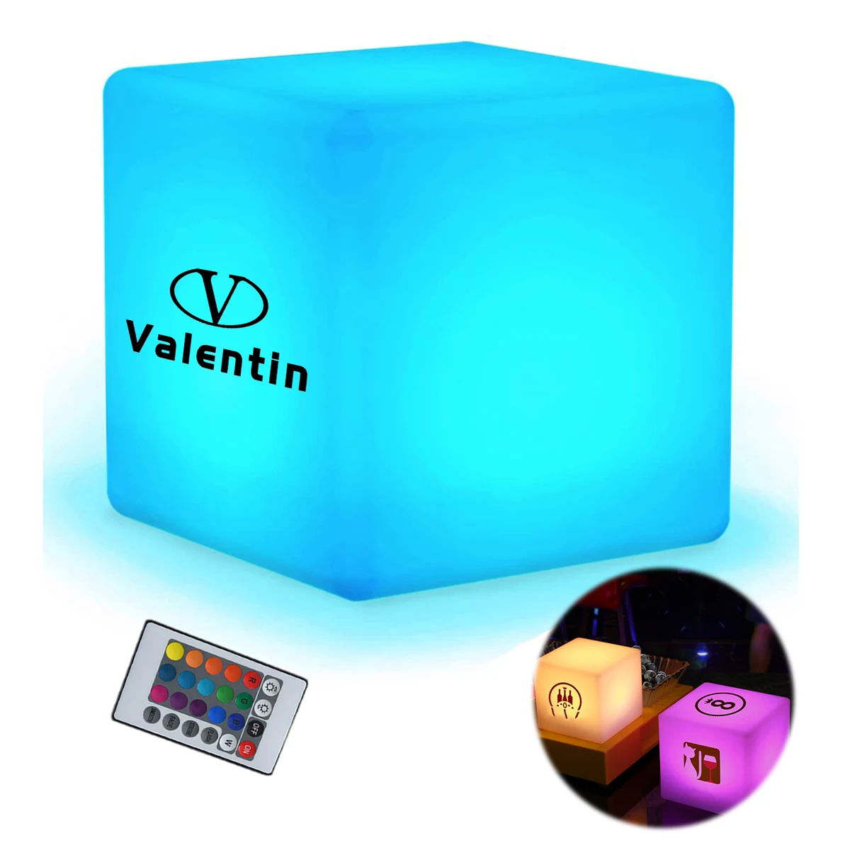 8 Inches Dimmable Led Cube Light 1