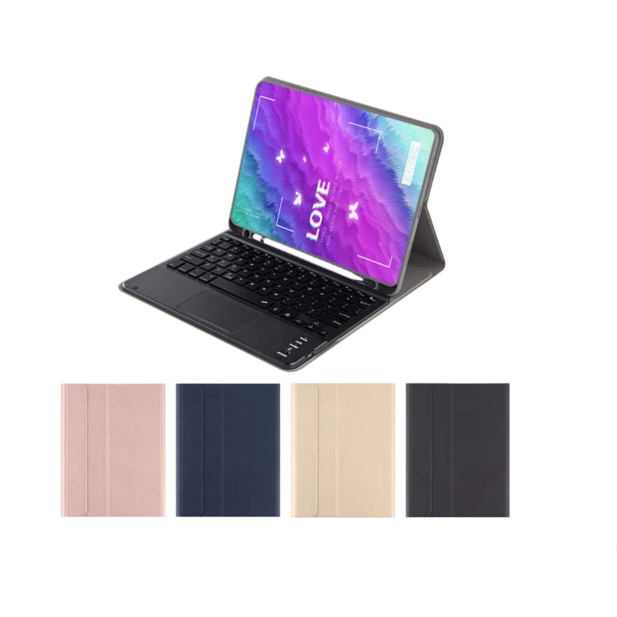 iPad10.2 Touchpad Wireless Keyboard Case 1