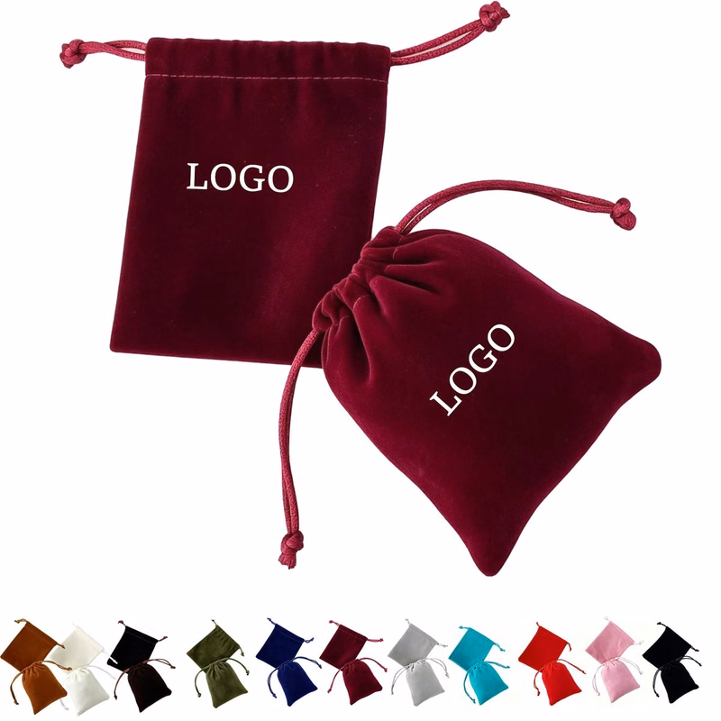 MOQ 50 Piece Flocked Dustproof Storage Bag