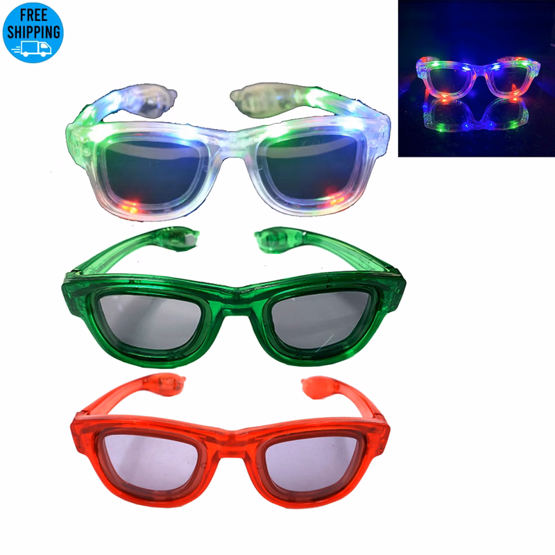 Light Up Iconic Glasses-Ocean