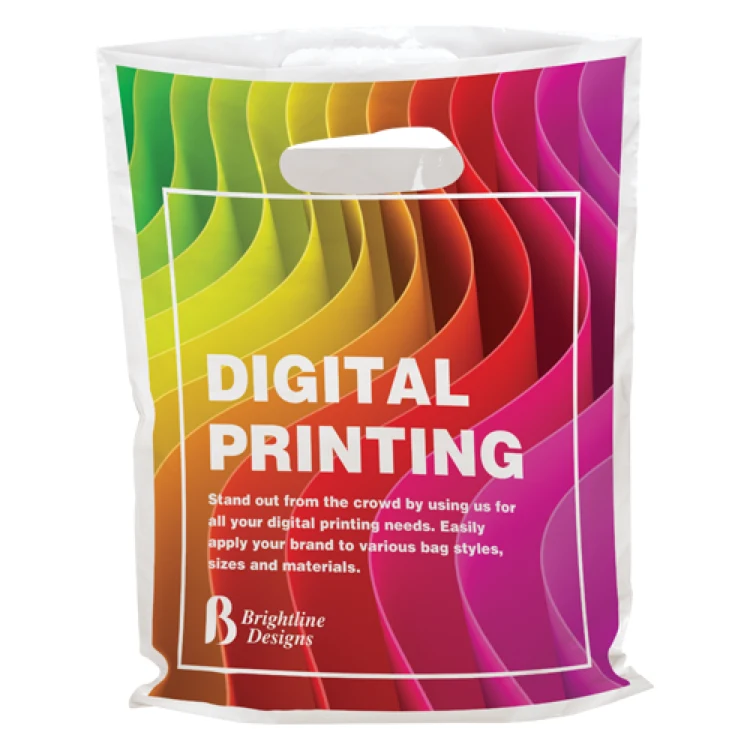 Digital Full Color 1-Sided Plastic Bag (7.5" x 9") 1