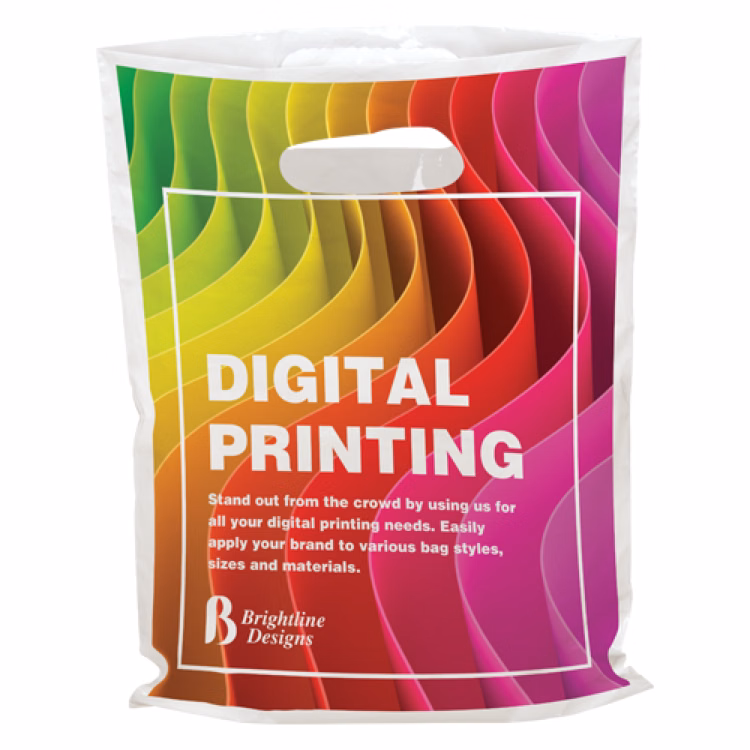 Digital Full Color 1-Sided Plastic Bag (7.5" x 9")
