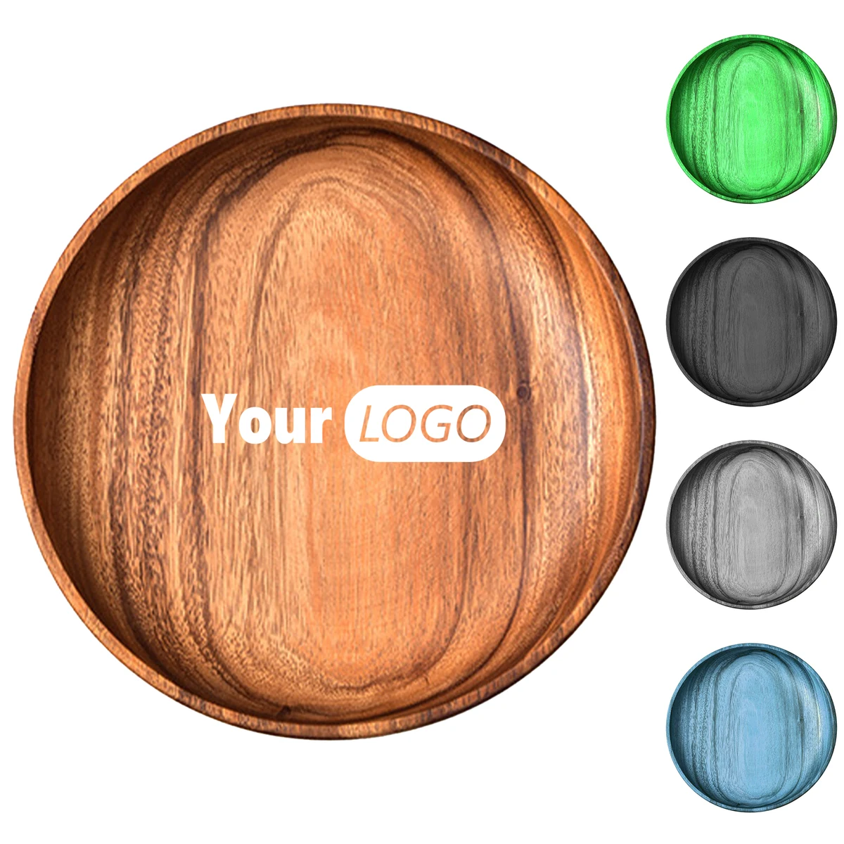 Wood Stylish Trays For Snacks And Jewelry Organization 1