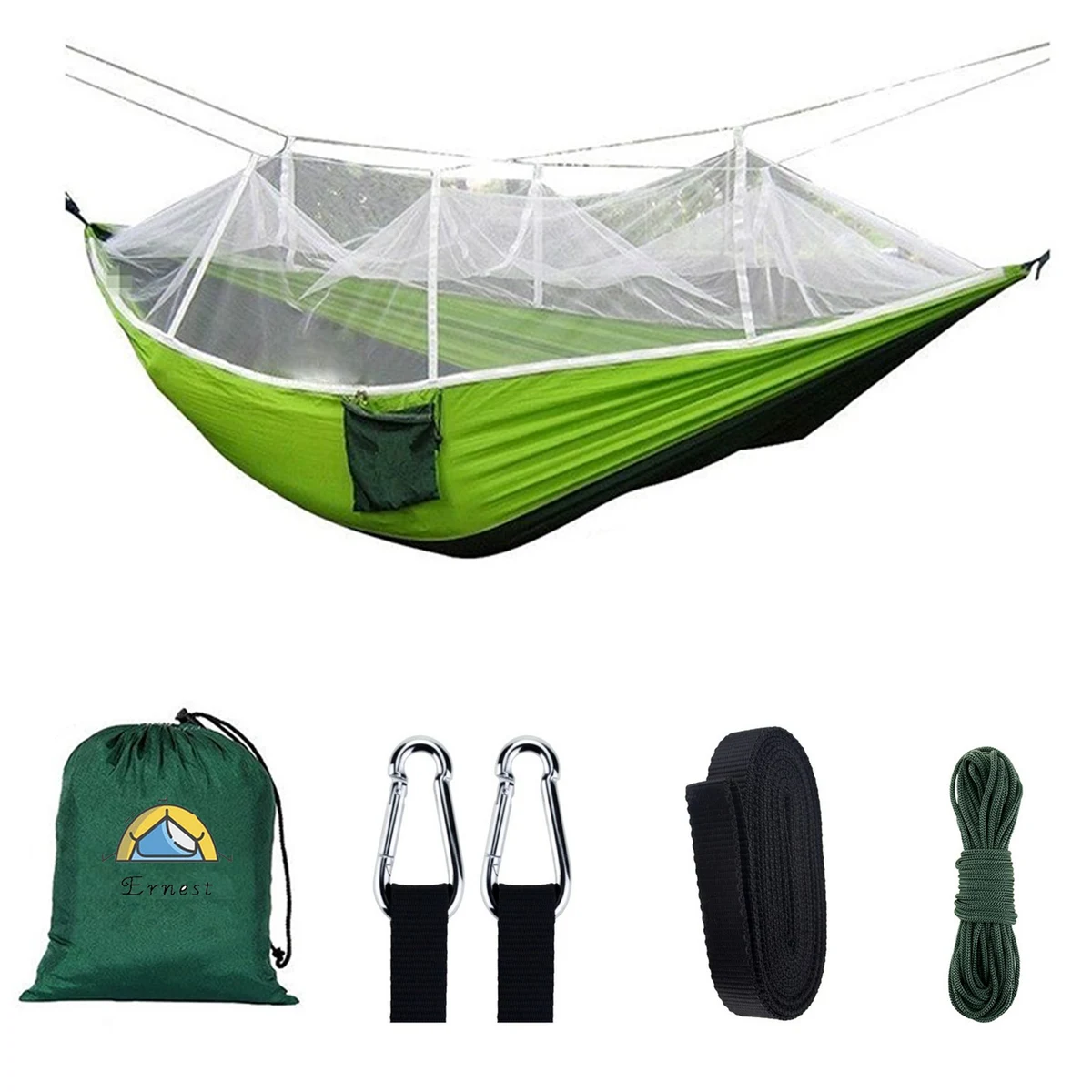 Outdoor portable camping mosquito net hammock 1