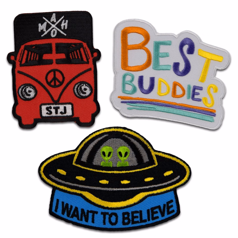 3.5" Embroidered Patch (75%)