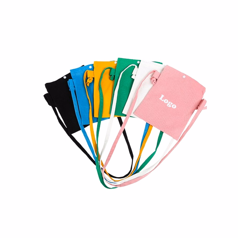 Canvas Cell Phone Shoulder Bag