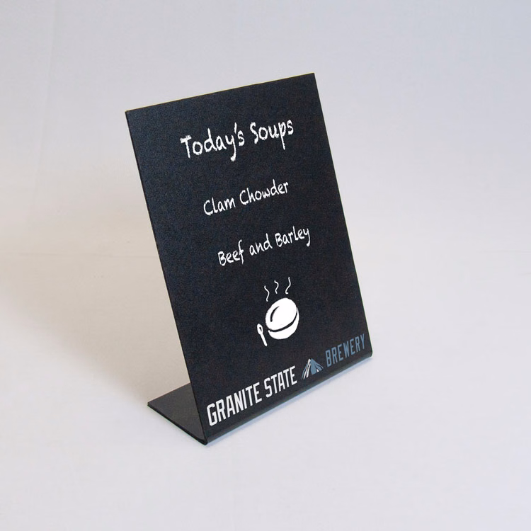8.5 x 11 Countertop Chalkboard Sign