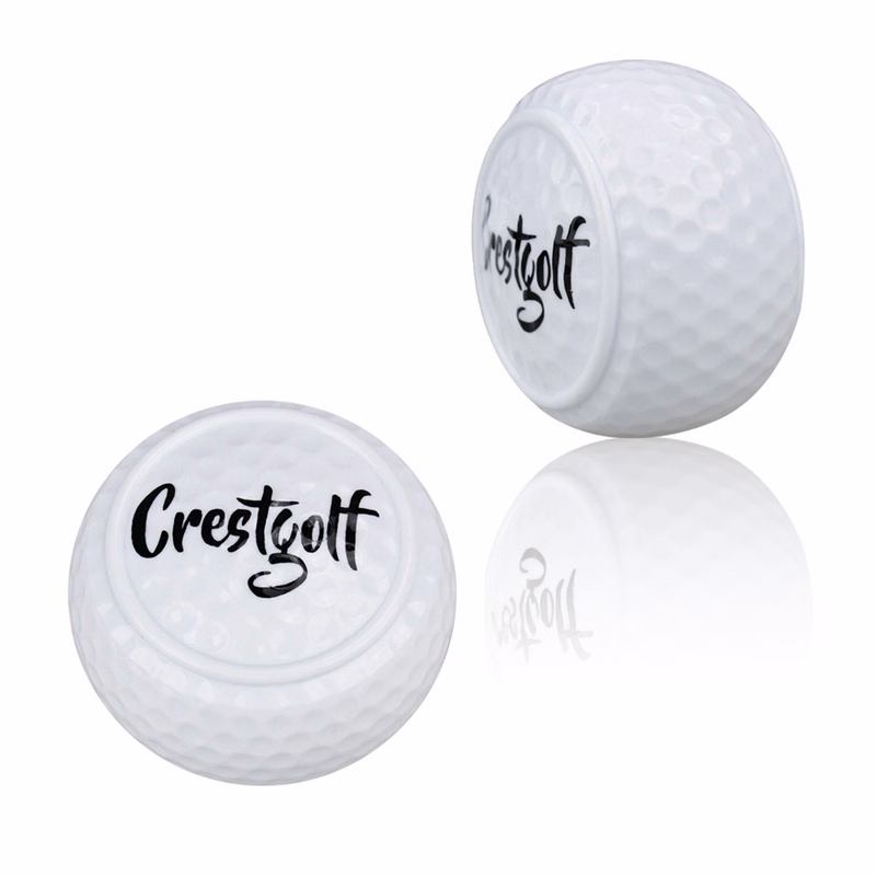 Flat Practice Golf Ball
