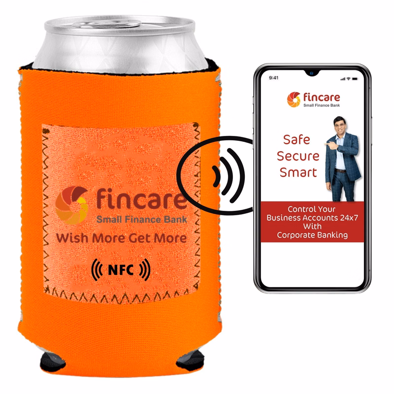 Magic'Tap NFC Can Cooler Koolie w/ Patch