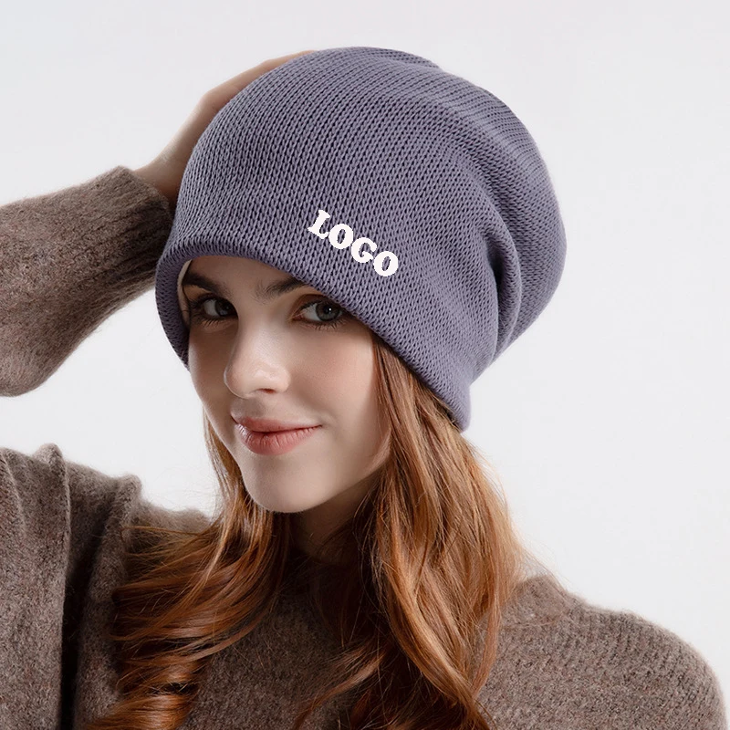 Winter Knit Beanie Hat Watch Cap for Women 1