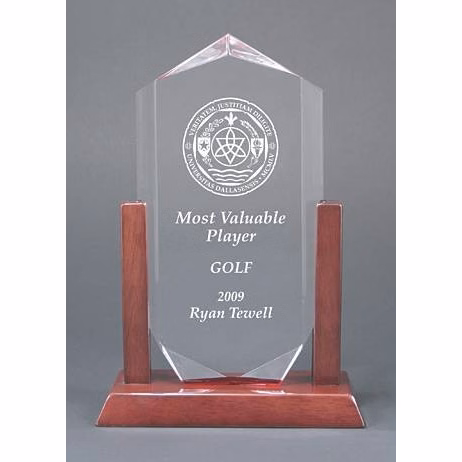 10" Royal Crown Acrylic Award