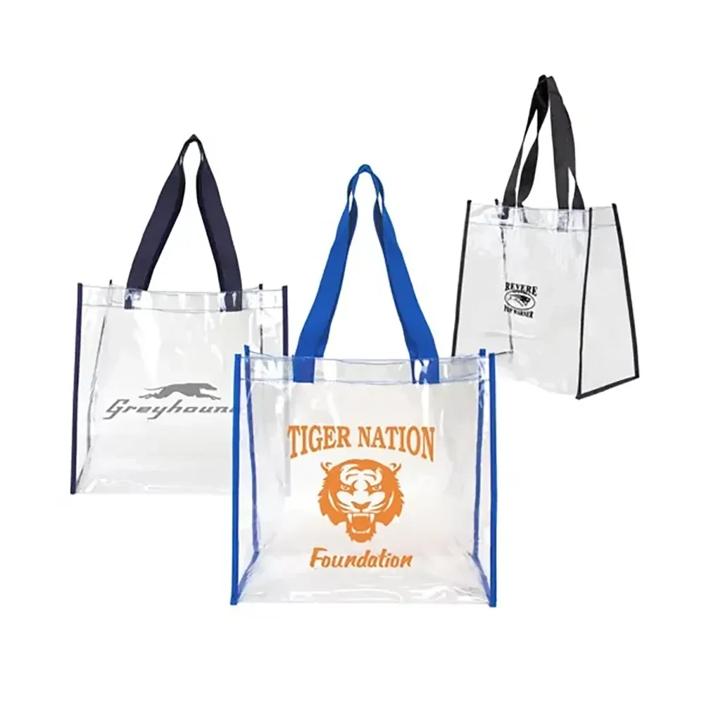 Transparent Promo Tote PVC Shopping Bag 1
