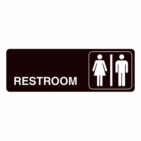 Unisex Restroom Sign