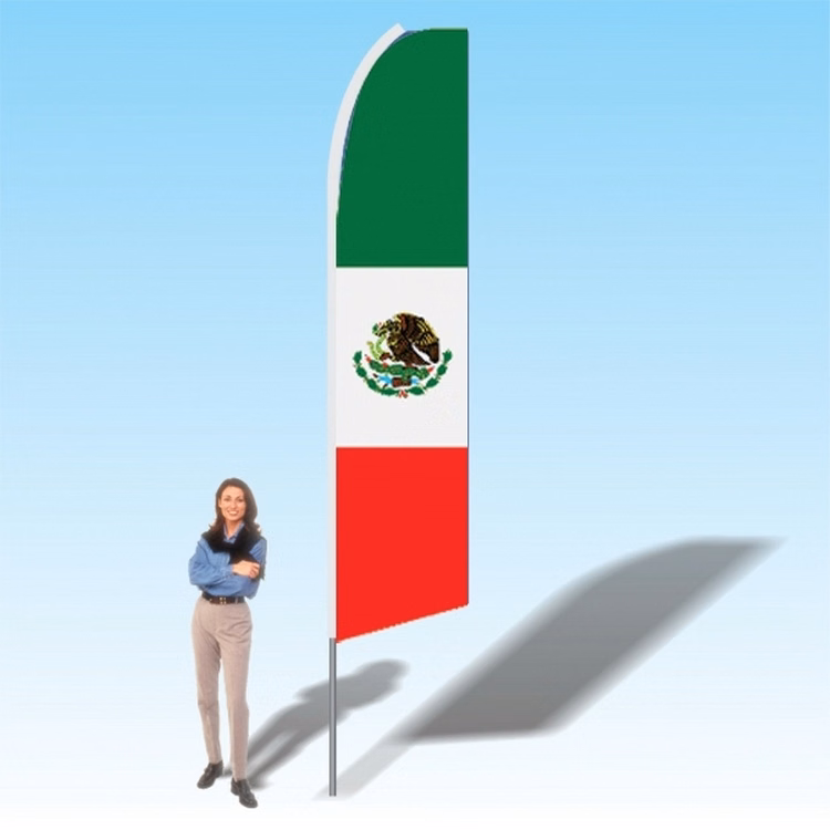 15FT Mexico Advertising Banner Flag