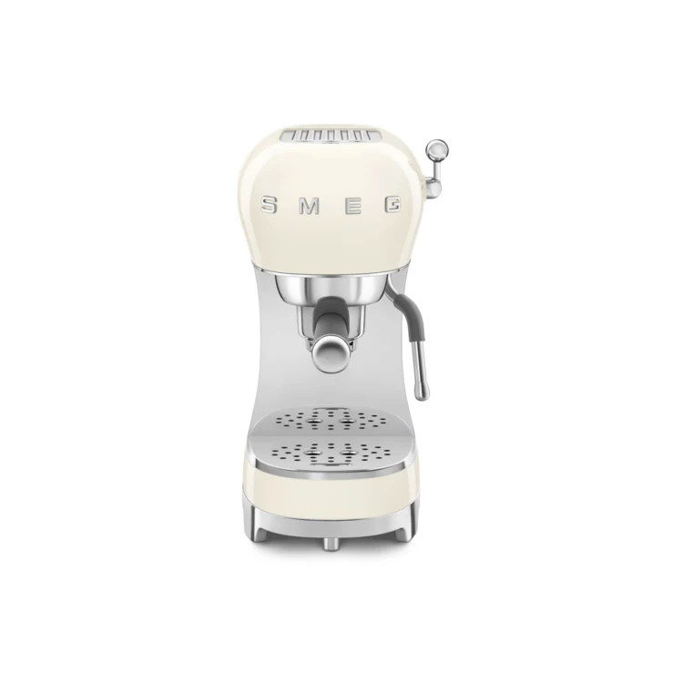 SMEG Espresso Coffee Machine - Cream Glossy 1
