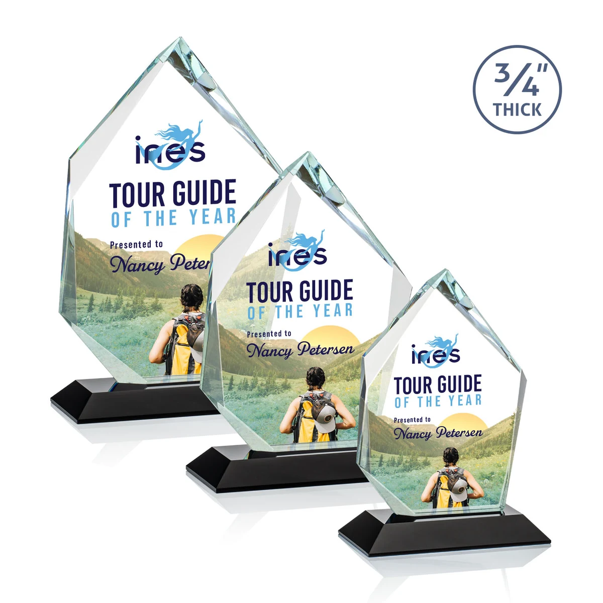 Deerhurst Ice Peak VividPrint™ Award - Black 1