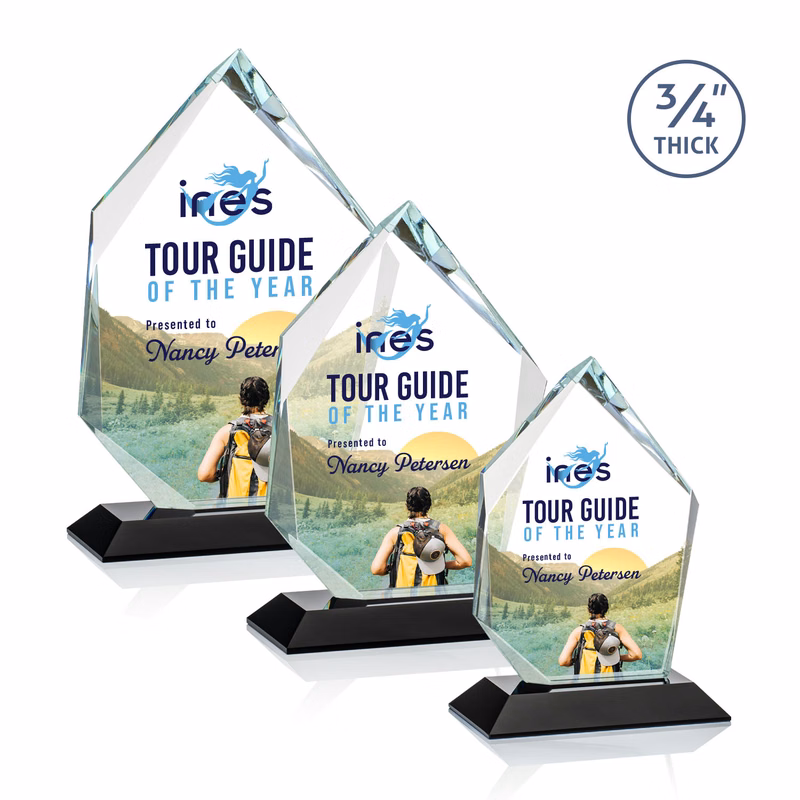 Deerhurst Ice Peak VividPrint™ Award - Black