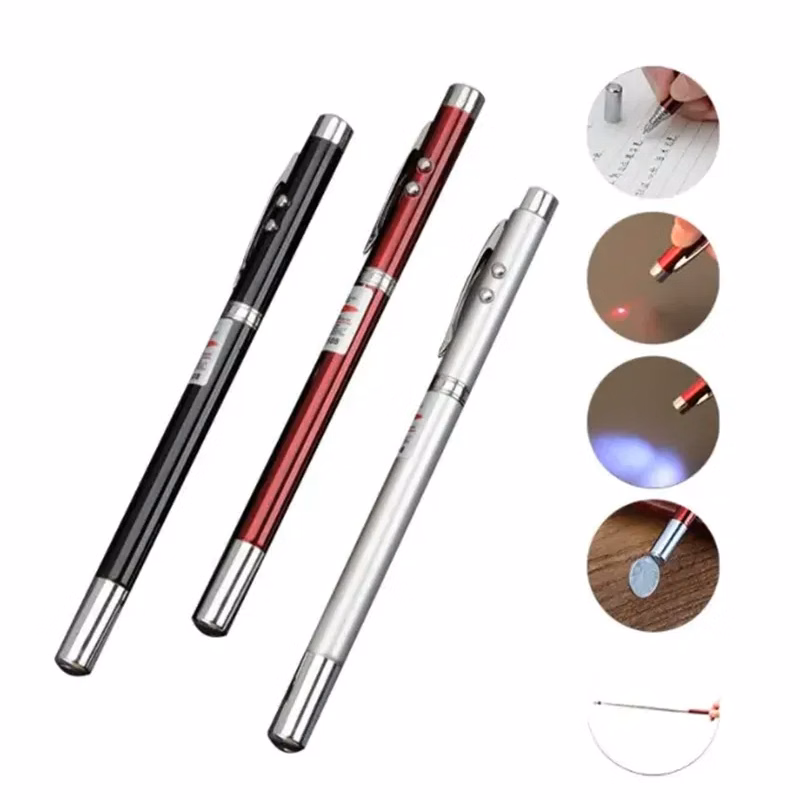 Retractable LED Light Screen Pointer Pen