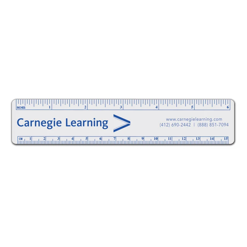 Ruler, 6" Clear Flexible 1