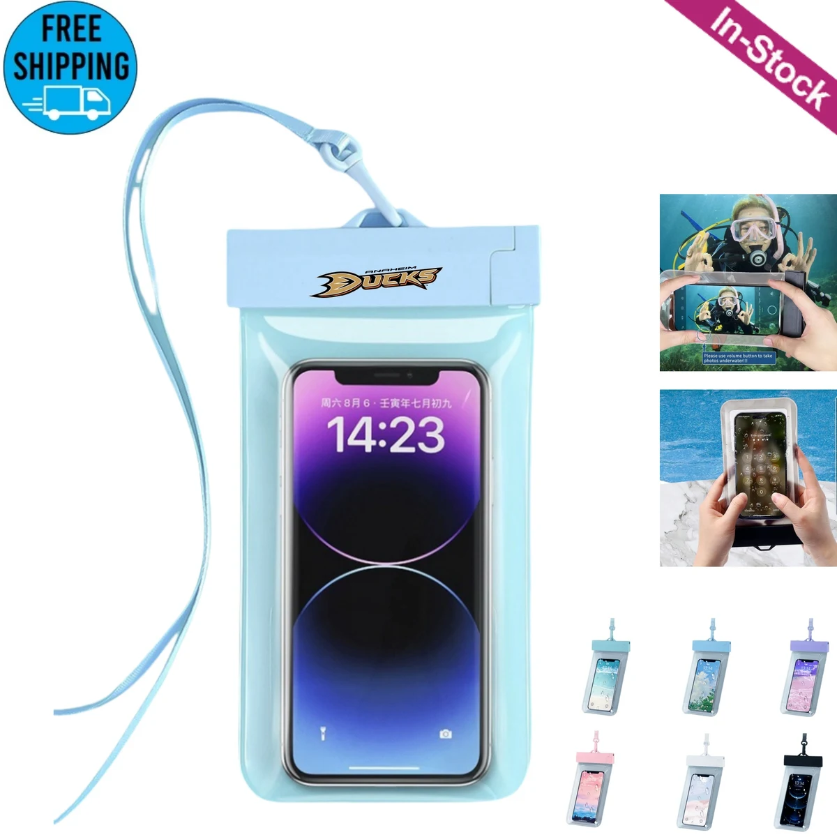 Waterproof Phone Pouch IPX8 Dry Bag 1