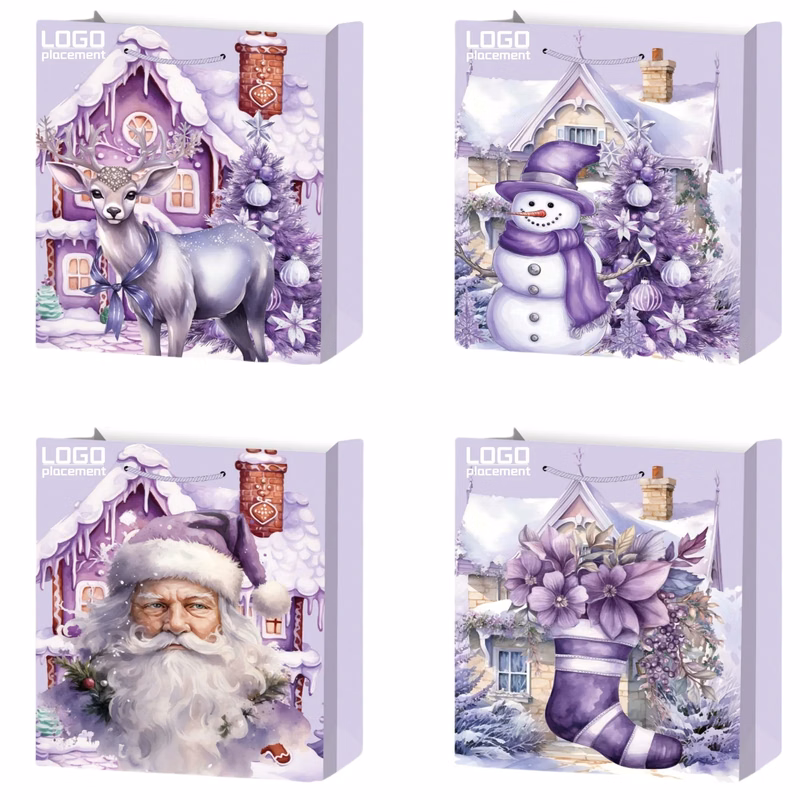 Christmas Goodie Bag - Purple Style For Gatherings