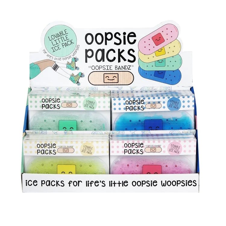 Oopsie Bandz Ice Packs - 4 Colors 1