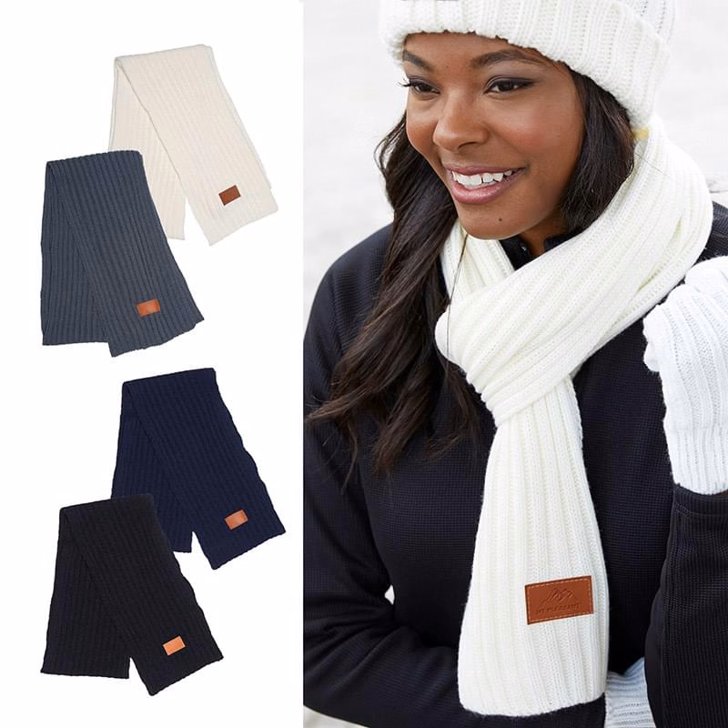 Leeman�? Acrylic Rib Knit Scarf