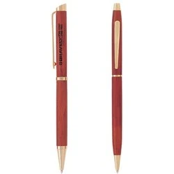 Harper II Wood Twist Action Ballpoint Pen 1