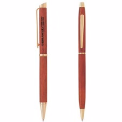 Harper II Wood Twist Action Ballpoint Pen