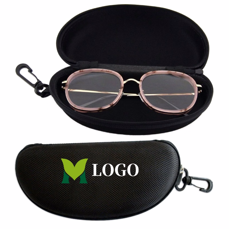 Portable Zipper Sunglasses Hard Case Eyes Glasses Box Bag
