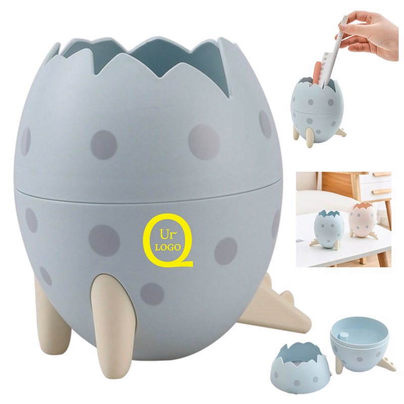 Dinosaur Egg Storage Bucket Pen Holder