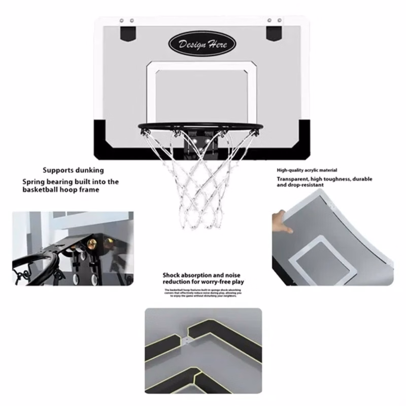Foldable Indoor Basketball Hoop