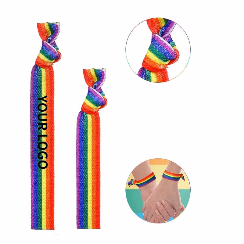 Colorful Elastic Wristband for Celebrations