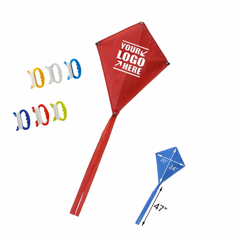 Diamond Kites With Long Tail
