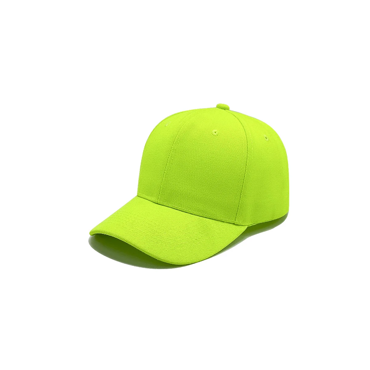 Structured Cotton Adjustable Six Panel Baseball Cap 1