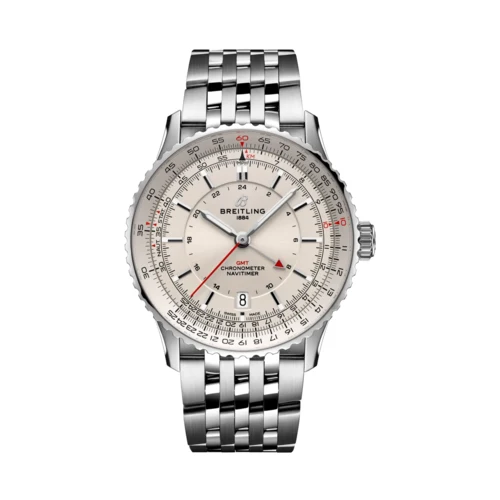 Breitling Navitimer Automatic GMT 41 Stainless Steel Watch 1