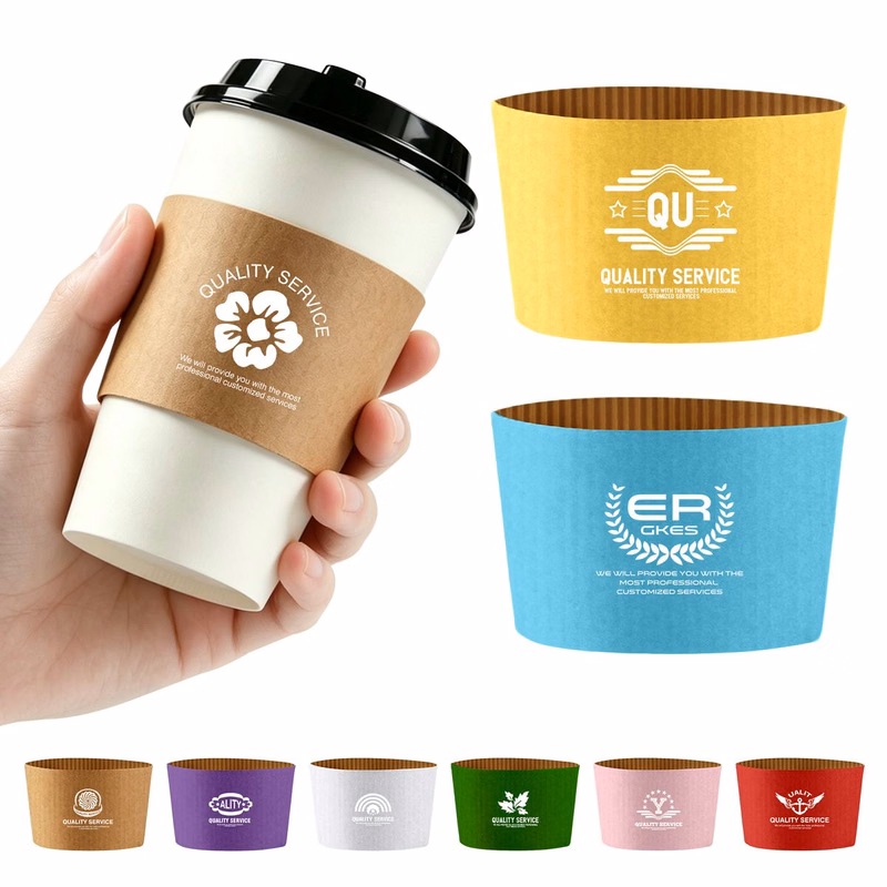 5 1/10" D Corrugated Cup Sleeve