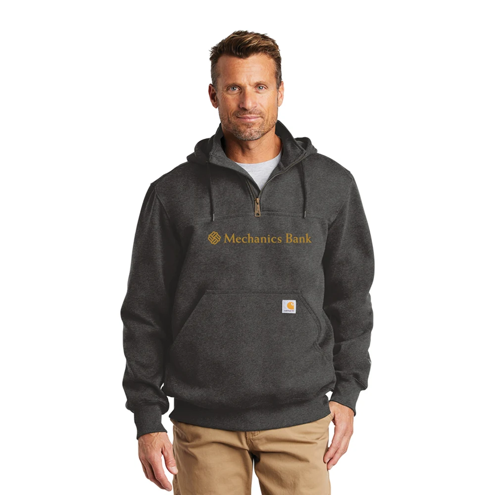 Carhartt(R) Paxton Heavyweight Zip Mock Sweatshirt, custom hoodie or sweatshirt with logo imprint 1