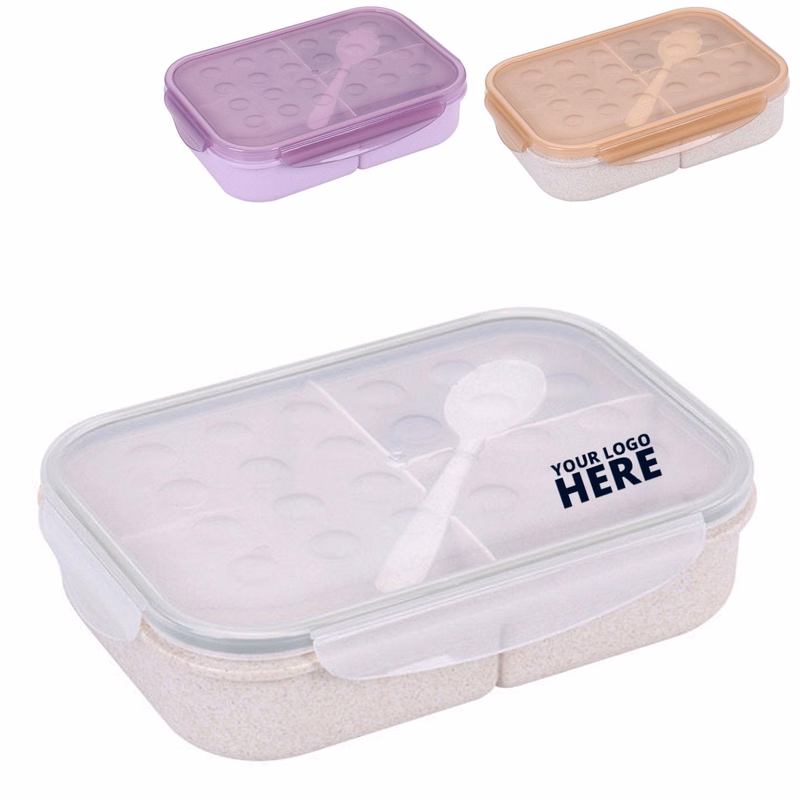 Natural Wheat Fiber Lunch Box