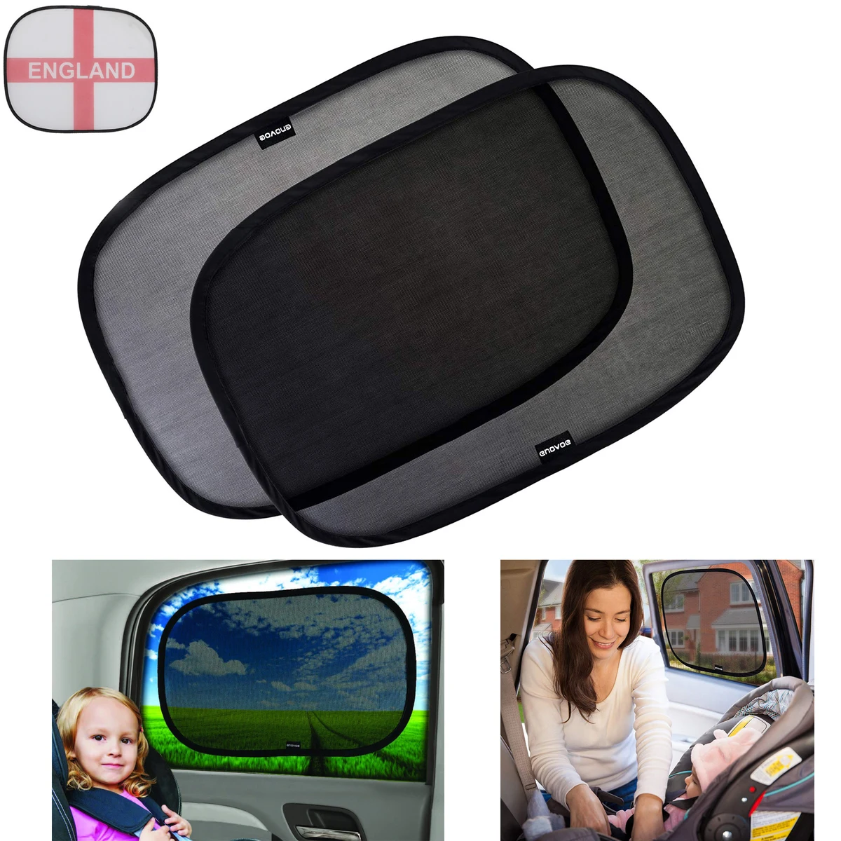 Car Window Shade Cling Sunshade for Car Windows 1