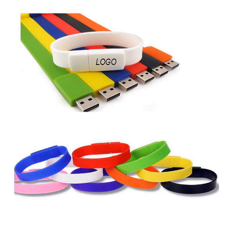 4 GB Silicone Wrist Band With  USB Drive