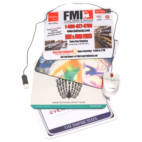 8.25" x 6.75" x 1/16" Small Rectangular Mouse Pad - Full Color Imprint
