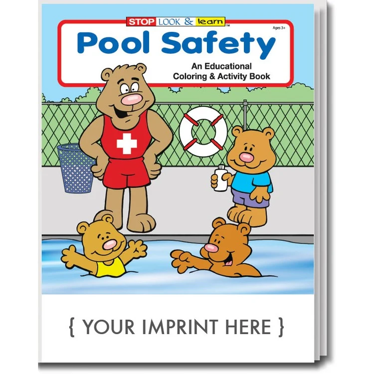 COLORING BOOK - Pool Safety Coloring & Activity Book 1