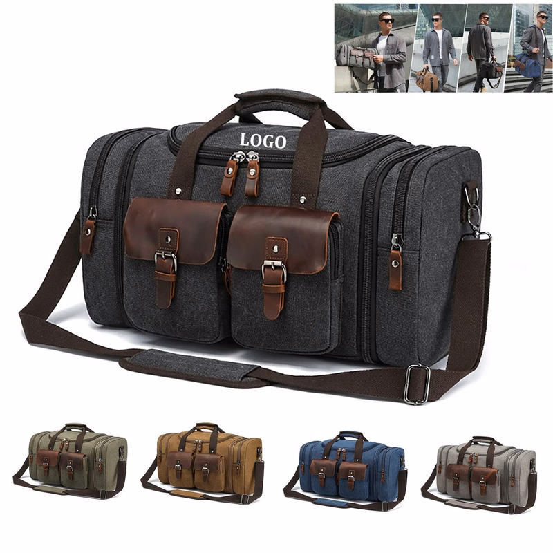 Waxed Canvas Travel Bag