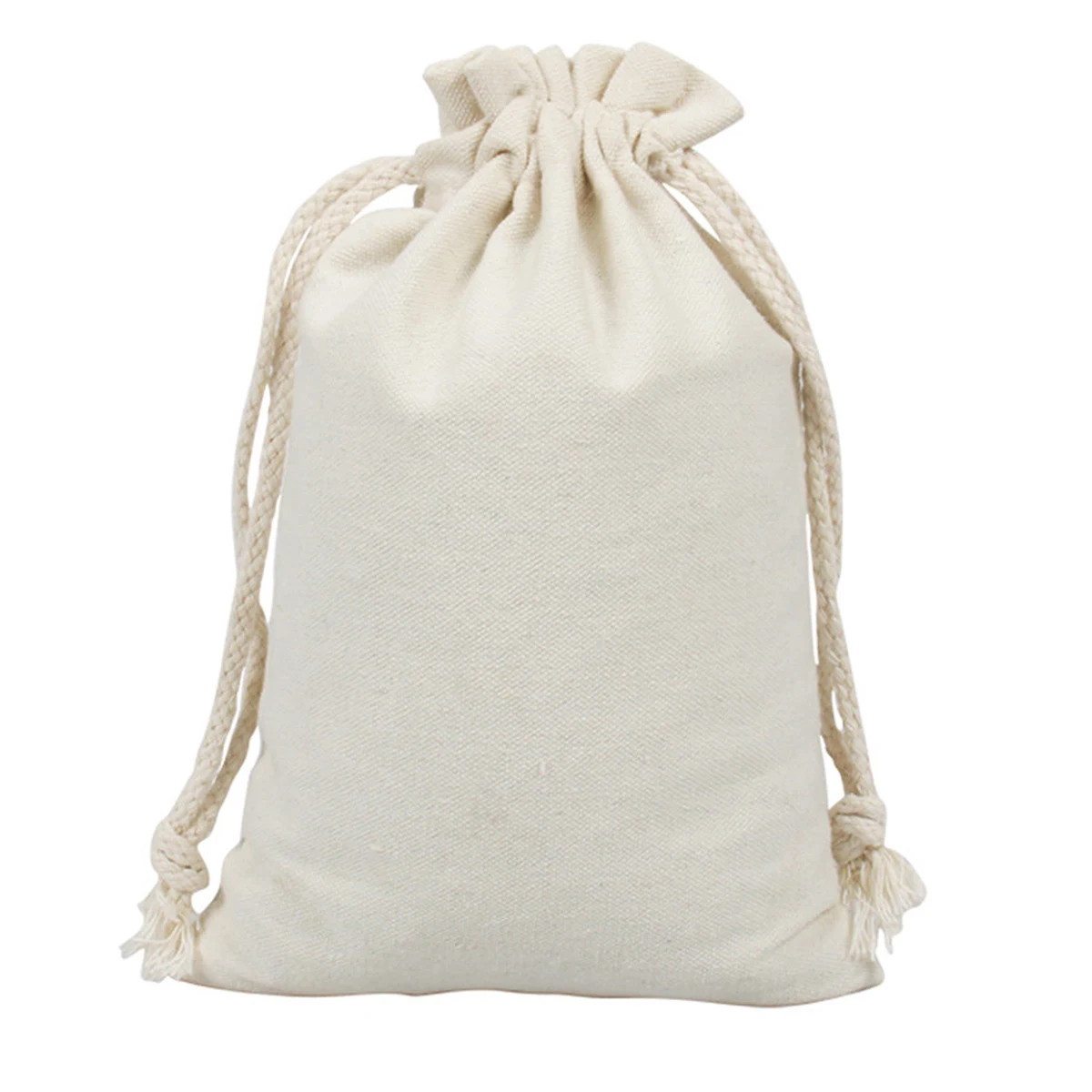 Cotton Canvas Draw Rope Bundle Pocket Gift Bags 1