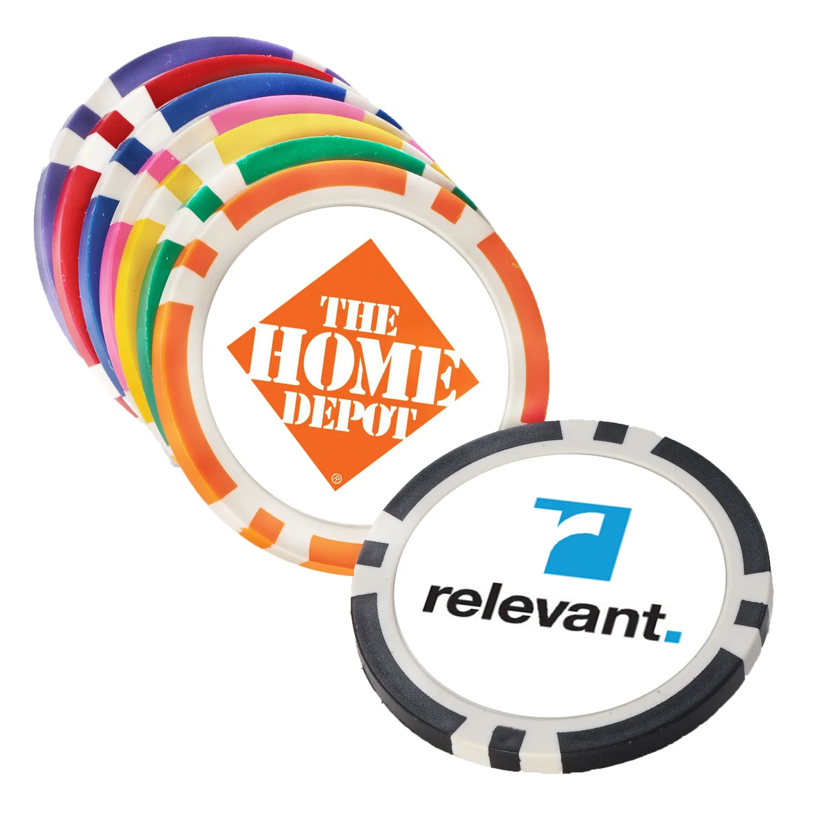 Direct Print Suited Casino Poker Chip 1