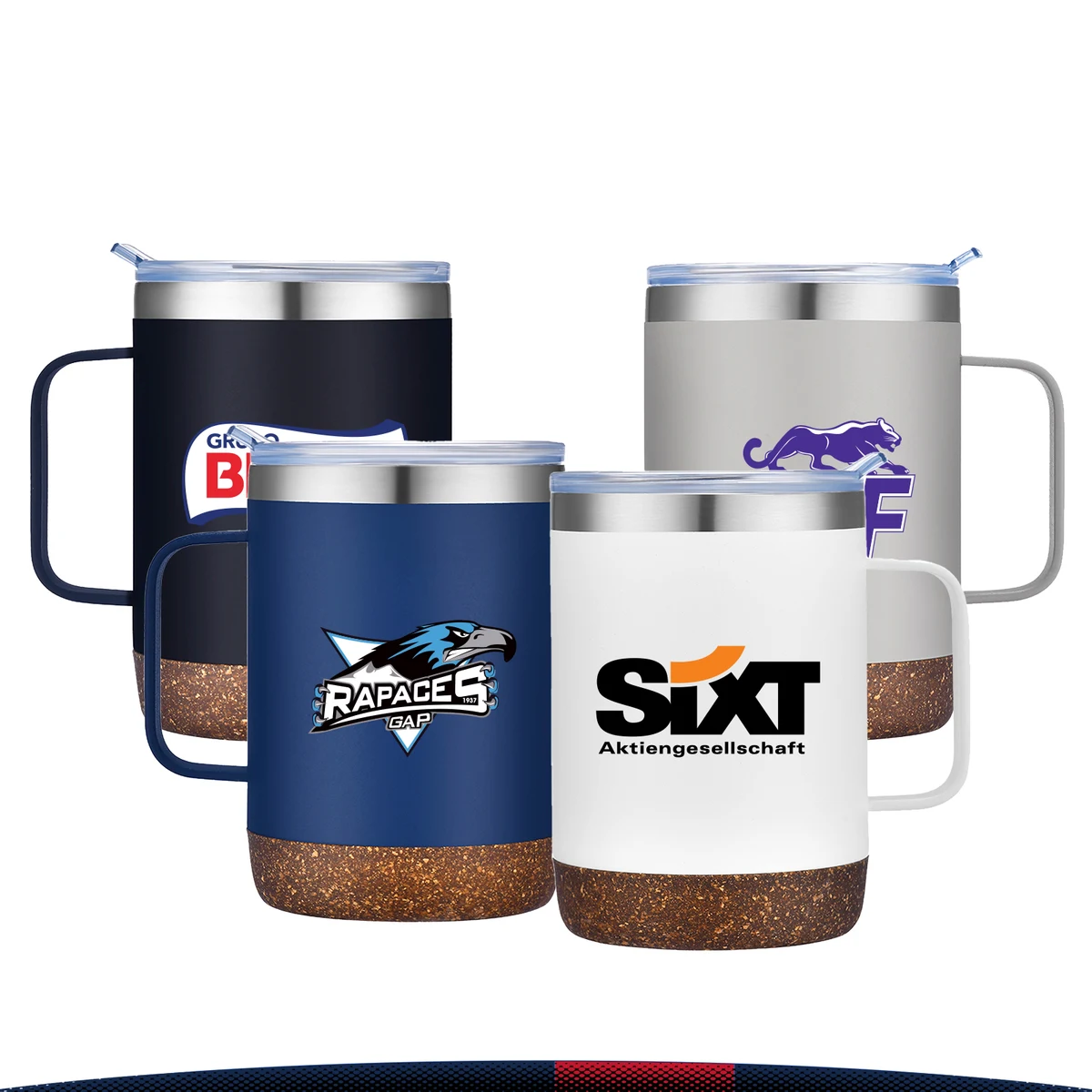 12 oz. Stainless Steel Vacuum Mugs 1